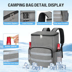 Backpack Cooler (Grey / 54 Cans)