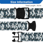 Luggage Straps for Suitcases (Blue Wave)