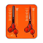 Centrix Roc It Dog Professional Stylist 5.75” Hair Cutting Shear and 30T Thinning Scissor Duo Set (R 575 & RT 30)