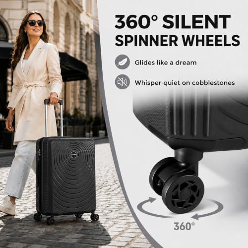Luggage Sets 3 Piece (Black / 3 Piece Sets (21/Db/Tb))