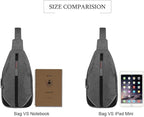 WATERFLY Small Crossbody Sling Backpack Anti Theft Backpack - Image 7