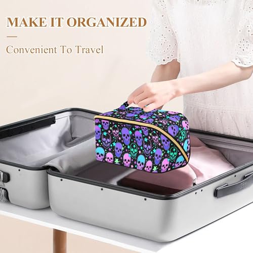 Makeup Organizer Bag (Skulls 229)