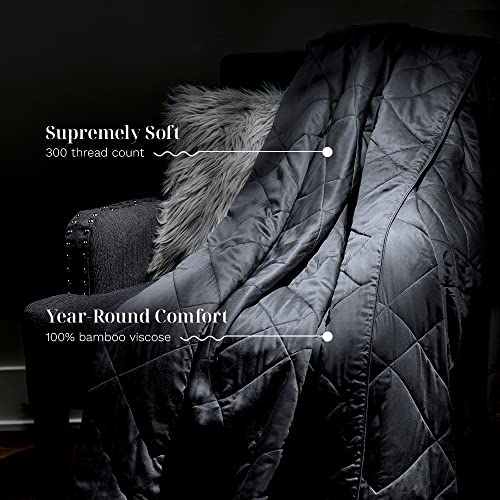 Lightweight Blanket (Full / Queen / Charcoal)