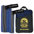 Microfiber Camping Towel (Royal Blue / Large (24x48) + Washcloth (12x12))