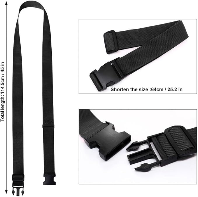 Luggage Straps for Suitcases TSA Approved, Travel Accessories to Connect Two - Image 6