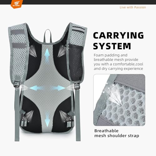 Small Hiking Backpack (Grey / Large)