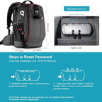 Pro Camera Case Waterproof Shockproof Adjustable Padded Camera Backpack Bag with Anti (Nw-xjb-d2330-r)