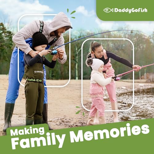 Kids Fishing Pole (Green (Essential Set) / 5ft)
