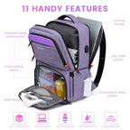 Lunch Backpack (Purple / 15.6 inch)