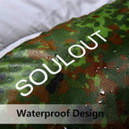 3 4 Season Sleeping Bag for Adults & Teens (Camouflage / 87*33)