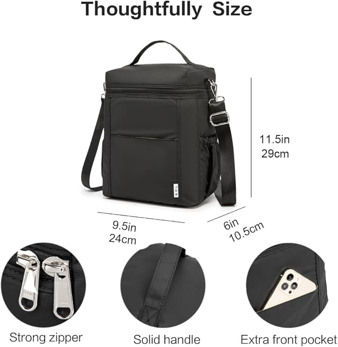 NOL Natural Organic Lifestyle Insulated Lunch Bags - Image 3