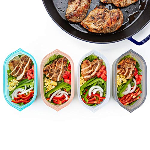 Reusable Food Storage Bags (Lavender / 3 Dish Set)