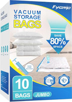 80% Space Saver Vacuum Storage Bags with Hand Pump