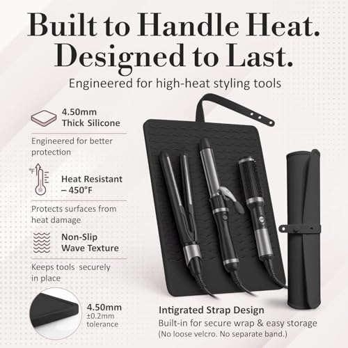 XL Vanity Mat (Black / X-Large)