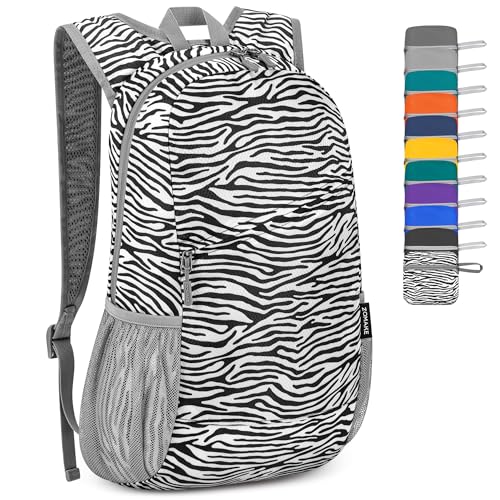 Lightweight Packable Backpack 20L (20 L / Zebra Print)