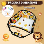 Kids Travel Tray for Car Seat (Lion)