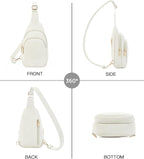 Telena Small Sling Bag for Women Leather Crossbody Fanny Packs Chest Bag for - Image 7