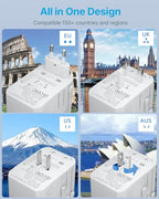 Universal Travel Adapter (70W White)