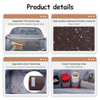 Travel Makeup Bag Organizer Cosmetic Bag (02-D-Brown)