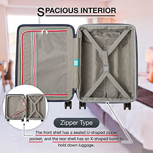 Spatha Checked Luggage 24 Inch (24 inch / Yellow)