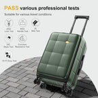 20 Inch Expandable Carry On Luggage Airline Approved (20 inch / Dark Green)