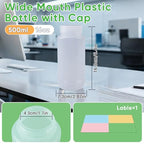 16 oz Plastic Bottles with Lids (Clear / 16-oz)