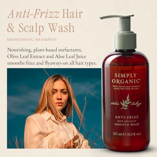 Frizz Control Hair Shampoo Scalp Wash Made in Italy (8.5 Fl Oz (Pack of 1) / Anti Frizz)