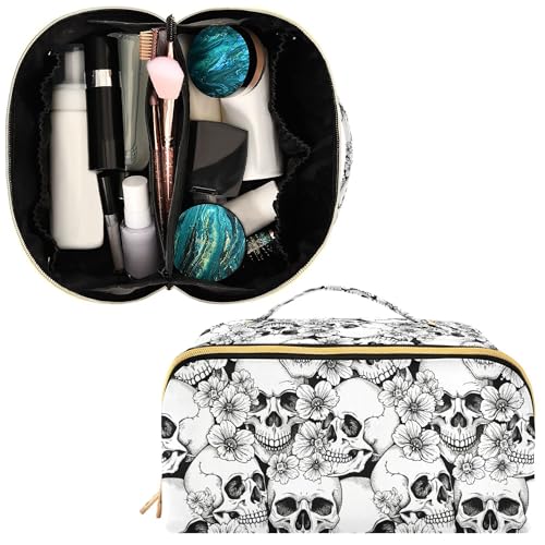Makeup Organizer Bag (Skulls 050)