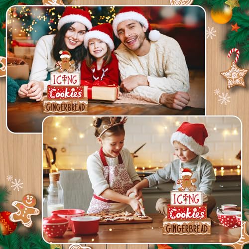 Tiered Tray Decor Set (Icing Gingerbread)