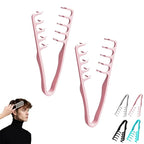 2026 Upgrade Texture Comb — Men's Fluffy Texture Hair Styling Appliances, Volume And Grooming Accessory For Women, Maximum Lift Hair Roots Volume Tool (Pink x 2pcs)