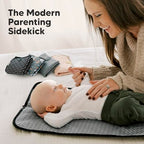 Portable Diaper Changing Pad (Black Geo)