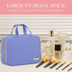 Hanging Travel Toiletry Bag Women Men Essentials Aegean (Aegean-Blue / Large)