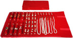 Velvet Travel Jewelry Case Roll Bag Organizer - Image 5