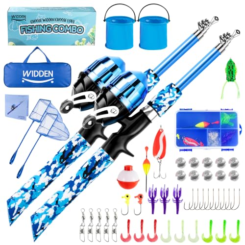 Kids Fishing Pole (Blue+Blue)