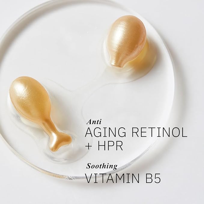 HKH Vitamin C Serum Capsules For Face: 48 Caps Anti-Aging Wrinkles With Vit C & Vitamin E Serum For Women Over 30+ - Reducing Fine Lines - Smoothing & Firming Skin - Travel Portable