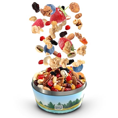 1 Quart Collapsible Insulated Bowl with Lid (32oz / Metolius)