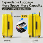 Carry on Luggage (Yellow / 24)