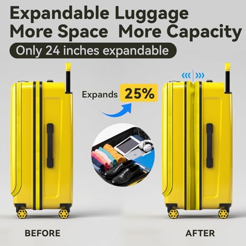 Carry on Luggage (Yellow / 24)