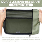 4 Set/6 Set/8 Set Compression Packing Cubes Travel Accessories Expandable Packing Organizers (Half Mesh, 6-Matcha Green) (6-Matcha Green / Half Mesh)