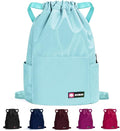 ZOORON Waterproof Drawstring Gym Backpack Bag by ZOORON