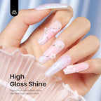 Beetles Pearl Gel Nail Polish (A - Pearl White | Swirling Clouds)