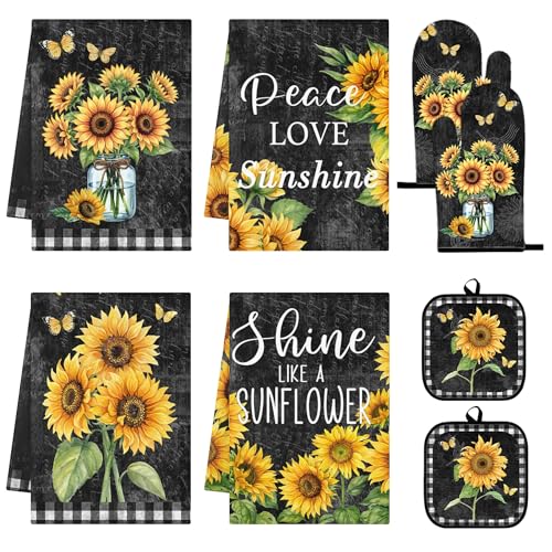 Vintage Sunflower Kitchen Decor Set (Vintage Sunflower)