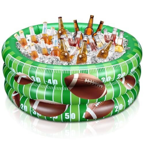 Inflatable Football Party Cooler (Green / Football)