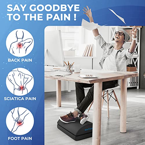 Foot Rest Under Desk (Gray / Large)