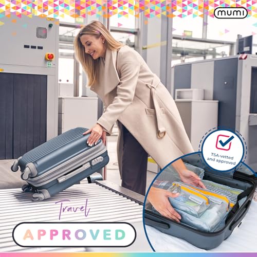 Travel Toiletry Bag Set of 3 (Aqua)