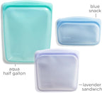 Stasher Premium Silicone Reusable Food Storage Bags, Lunch Bag, Travel - Image 5