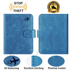 Passport Holder Cover Wallet RFID Blocking (Z _ #Blue / Passport Covers)