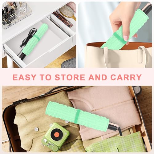 Oversize Silicone Heat Resistant Mat for Hair Tools (Green)