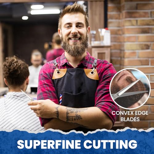 Professional Scissors 6.5" Korean Convex Edge Blade (Hair Cutting Scissors / KOREAN CONVEX EDGE 6.5")