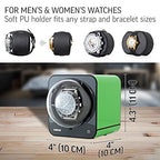Watch Winder for Automatic Watches with Vertical Rotor Stop (Green)